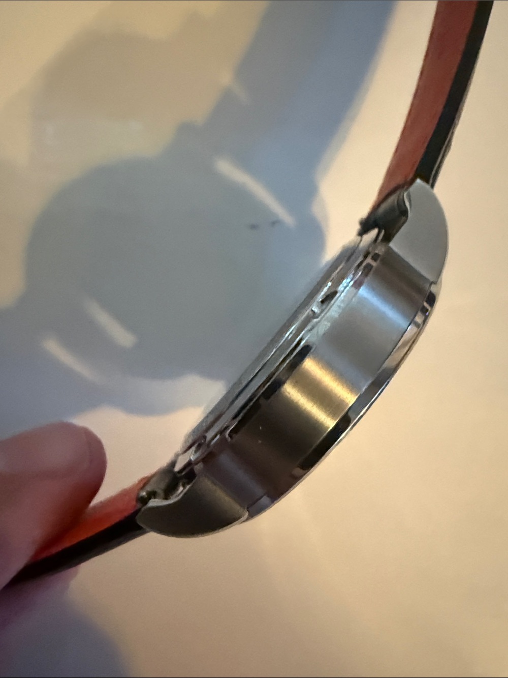 Agelocer Van Gogh moon watch automatic with leather strap exhibition back - Picture 5 of 7